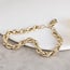 Goldenes Kordelarmband 18,5 cm 14 Karat