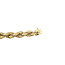Gold cord bracelet 18.5 cm 14 karat