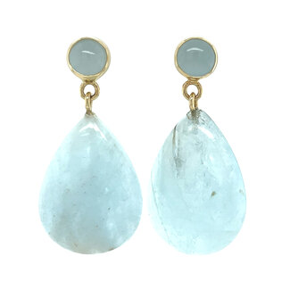 Gold stud earrings Gold stud earrings