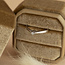 Weißgoldener Solitärring mit Diamant 14 Karat *neu