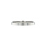 Witgouden solitair ring met diamant 14 karaat *nieuw