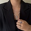 Weißgoldener Solitärring mit Diamant 14 Karat *neu