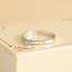 Weißgoldener Solitärring mit Diamant 14 Karat *neu