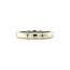 White gold memory ring with diamond 14 karat