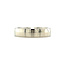 White gold clamp ring with diamond 14 karat
