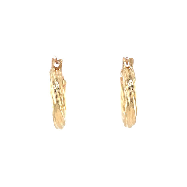 Gold earrings 14 karat