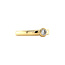 Gold solitaire ring with diamond 18 karat