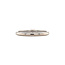 White gold solitaire ring with diamond 14 karat