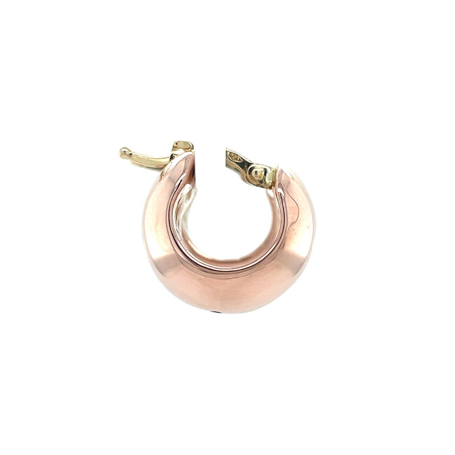 Rose gold earrings 14 karat