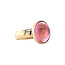 Gold ring with gemstone 14 karat