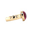 Gold ring with gemstone 14 karat