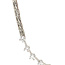 Weißgoldener Choker mit Diamant 42 cm 18 kt