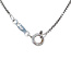 White gold choker with diamond 14 karat