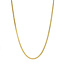 Gouden lengtecollier gourmet 70.5 cm 18 karaat