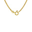 Gouden lengtecollier gourmet 70.5 cm 18 karaat