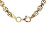 Gouden konings collier 64.5 cm 14 karaat