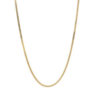 Goldene Panzerkette in langer Ausführung