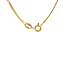 Gouden lengtecollier gourmet 52.5 cm 14 karaat