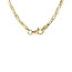 Goldenes Collier Falkenauge 46 cm 14 Karat