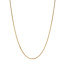 Gouden lengtecollier gourmet 47.5 cm 14 karaat