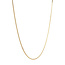 Gouden lengtecollier gourmet 47.5 cm 14 karaat