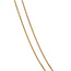 Gouden lengtecollier gourmet 47.5 cm 14 karaat