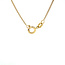 Gouden lengtecollier gourmet 47.5 cm 14 karaat