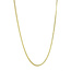 Gouden lengtecollier gourmet 71 cm 14 karaat