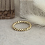 Gold (stackable) ring 14 karat