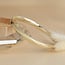 Gouden gladde bangle 14 karaat