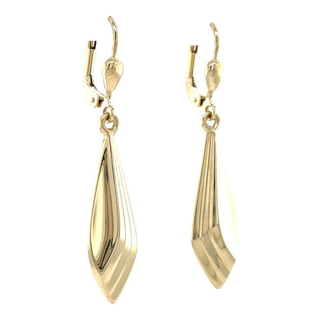 Gold earrings 14 karat