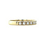 Goldener Ring mit Diamant 14 Karat