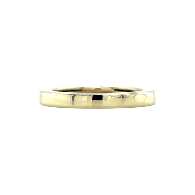 Goldener Ring mit Diamant 14 Karat