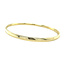 Gold smooth bangle 14 karat