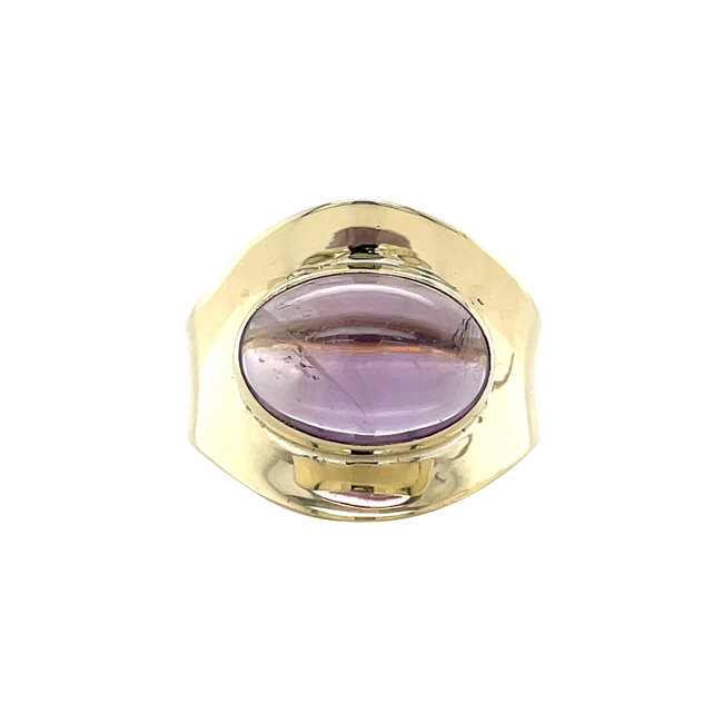 Ring mit Amethyst 8 Karat