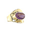 Ring met amethist 8 karaat