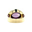 Ring met amethist 8 karaat