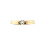 Gouden ring met diamant 14 karaat