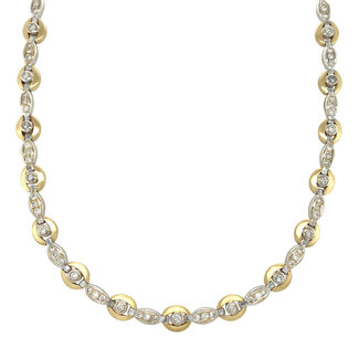 Goldener Choker Diamant
