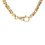 Golden king's necklace 65.5 cm 14 karat