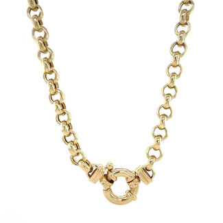 Goldene Ankerkette Collier