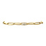 Gouden closed for ever armband 18.5 cm 14 karaat