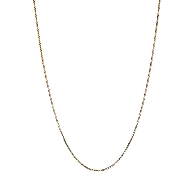 Goldene Venezianerkette 50,5 cm 14 Karat