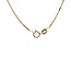 Gold length necklace Venetian 50.5 cm 14 karat