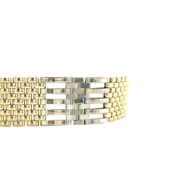 Gouden armband 18 cm 14 karaat