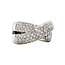 Witgouden ring met diamant 18 karaat