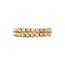 Tricolour gold ring 18 karat