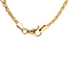 Gouden fantasie collier 40.5 cm 18 karaat