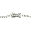 Witgouden tennisarmband met diamant 18 karaat