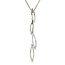 White gold pendant with diamond 14 karat